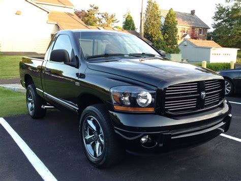 dodge ram night runner edition.
